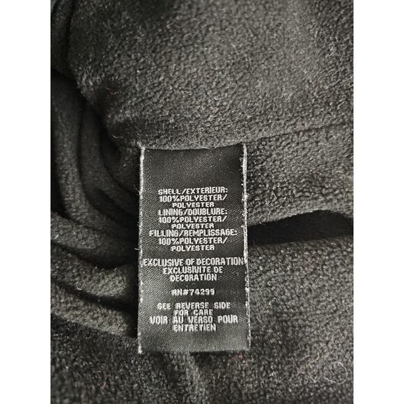 Steve Madden ~Woman XL/TG~ Black Detachable Hood Puffer Parka Zip-Up Coat. - Picture 16 of 16